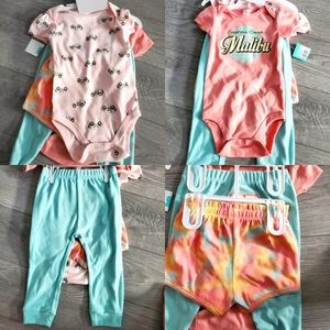 4 piece girls summer set